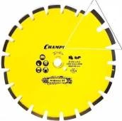 Диск алмазный 350 х 25,4x10 CHAMPION Asphafight C1606 (по асфальту)